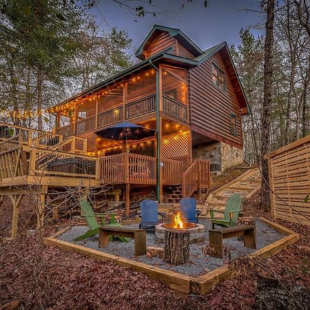 Golden Eagle Ga Cabin - Hot Tub, Firepit & Fast Wifi Blue Ridge Kültér fotó