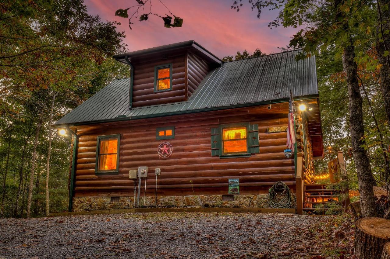Golden Eagle Ga Cabin - Hot Tub, Firepit & Fast Wifi Blue Ridge Kültér fotó