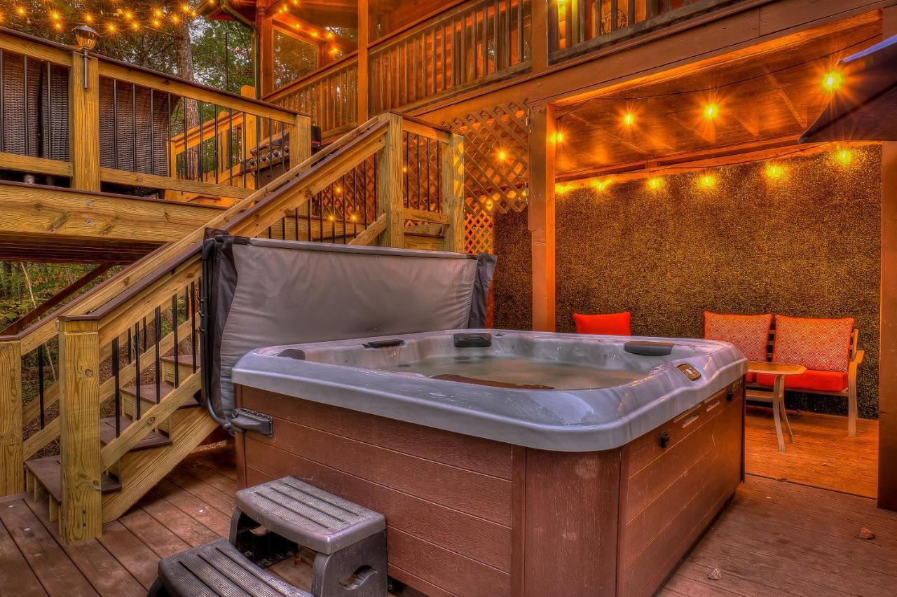 Golden Eagle Ga Cabin - Hot Tub, Firepit & Fast Wifi Blue Ridge Kültér fotó