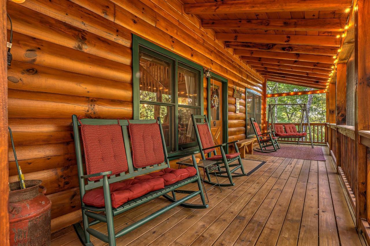 Golden Eagle Ga Cabin - Hot Tub, Firepit & Fast Wifi Blue Ridge Kültér fotó
