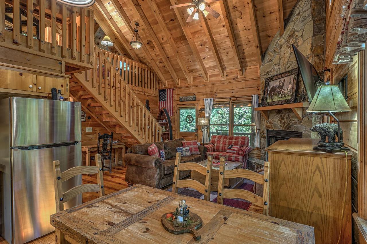 Golden Eagle Ga Cabin - Hot Tub, Firepit & Fast Wifi Blue Ridge Kültér fotó