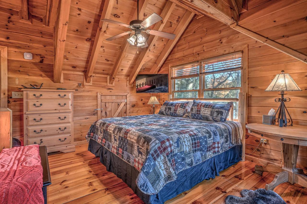 Golden Eagle Ga Cabin - Hot Tub, Firepit & Fast Wifi Blue Ridge Kültér fotó